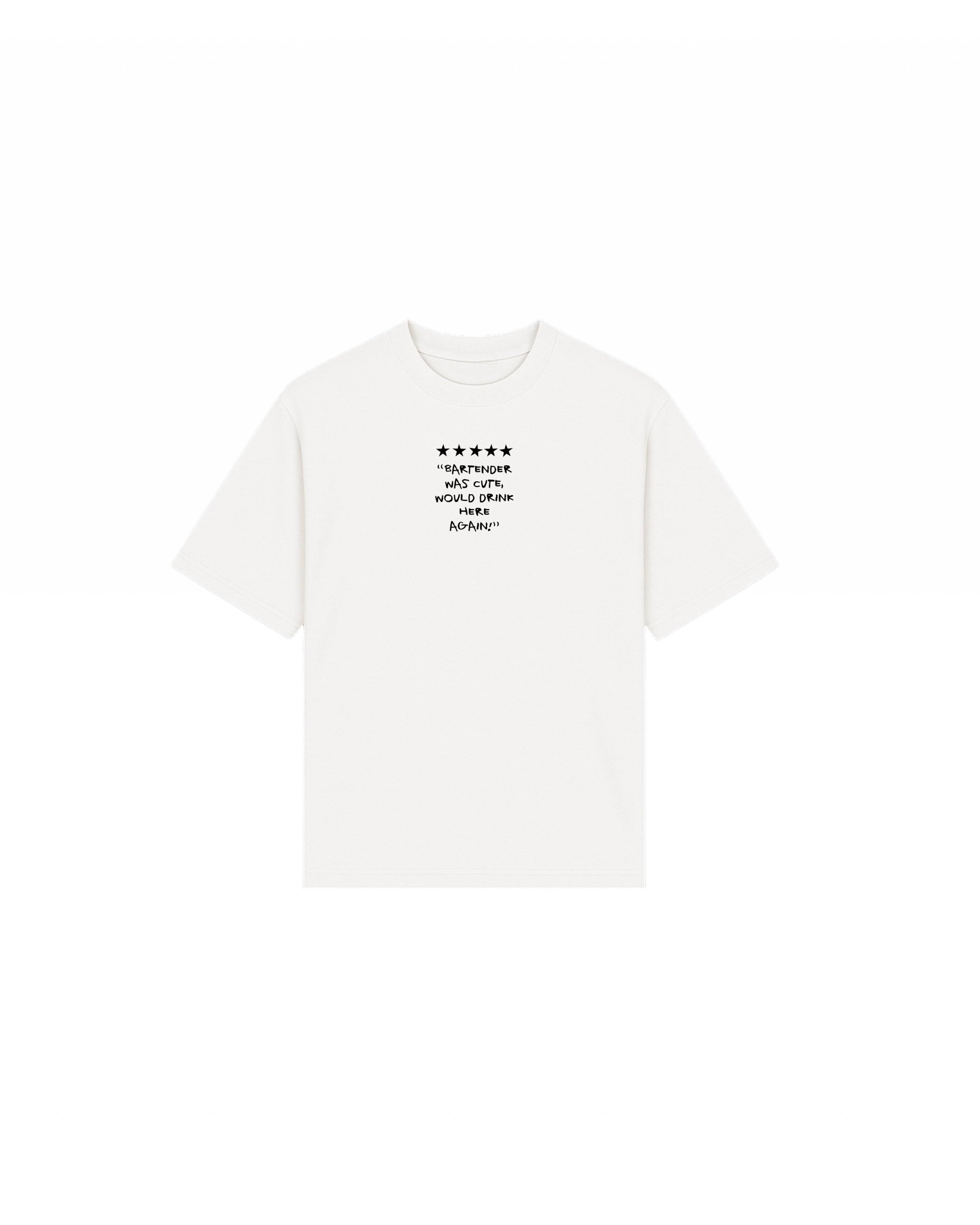 Tricou “Bartender was cute”