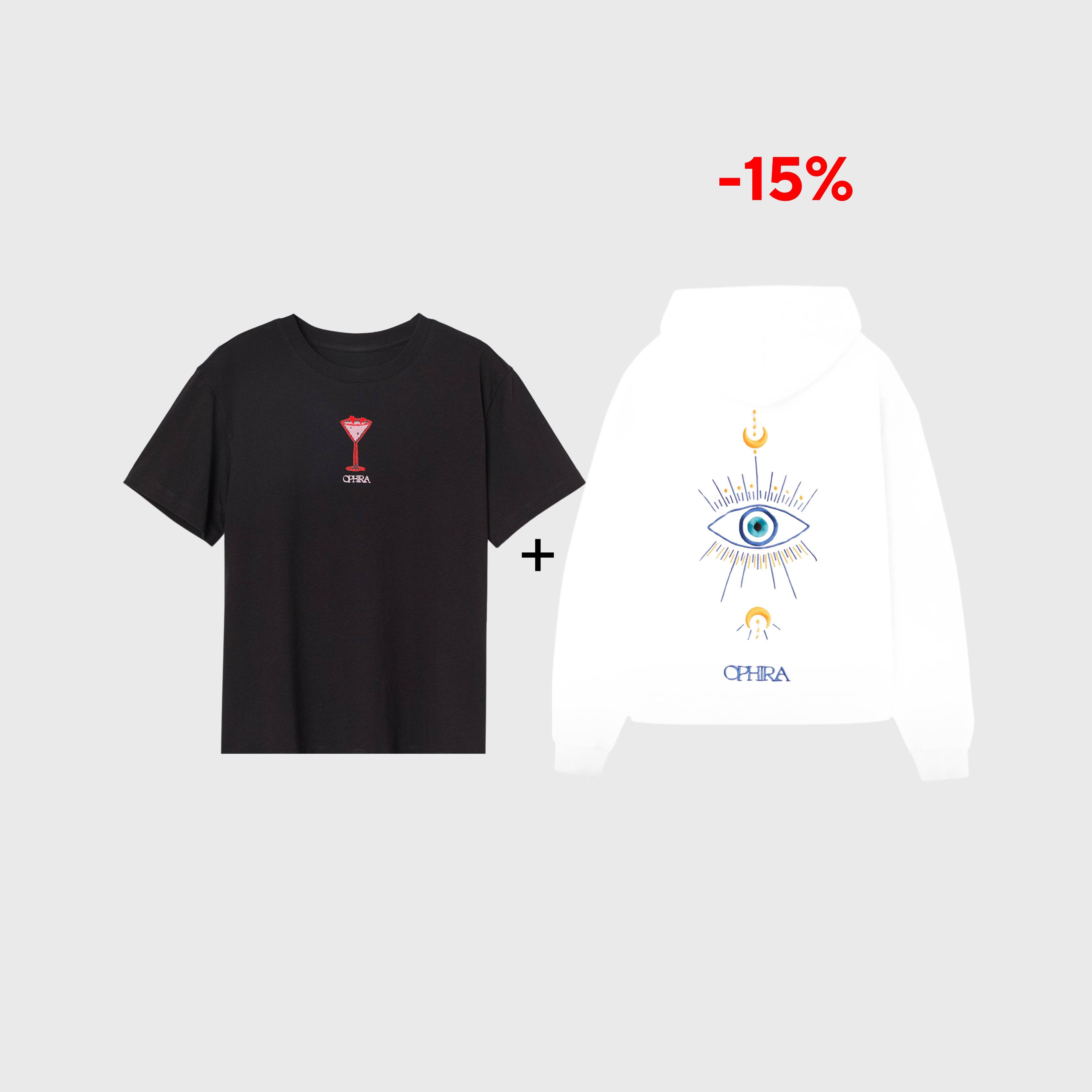 Tricou Love Drink și Hanorac Evil Eye