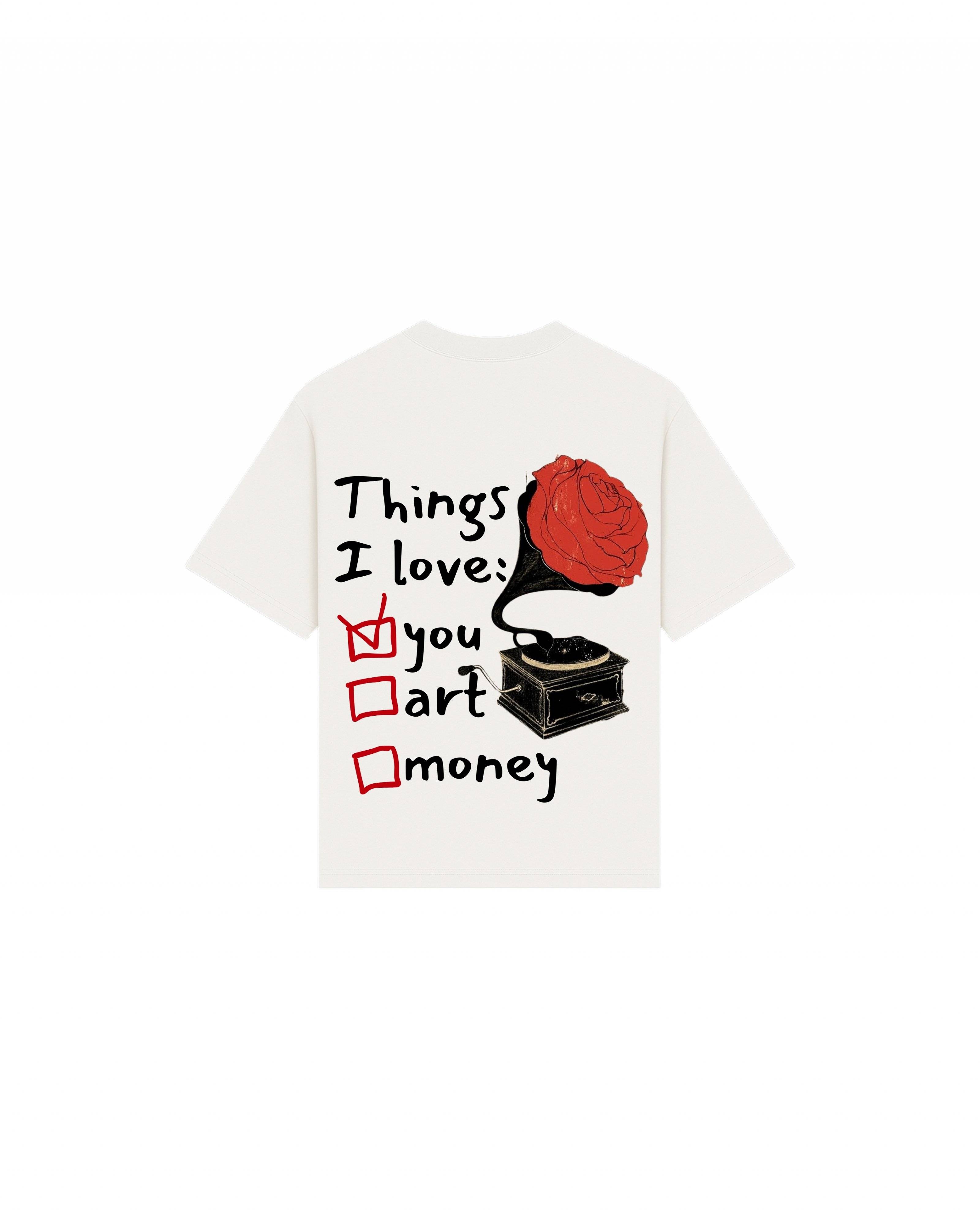 Tricou “Things I Love”