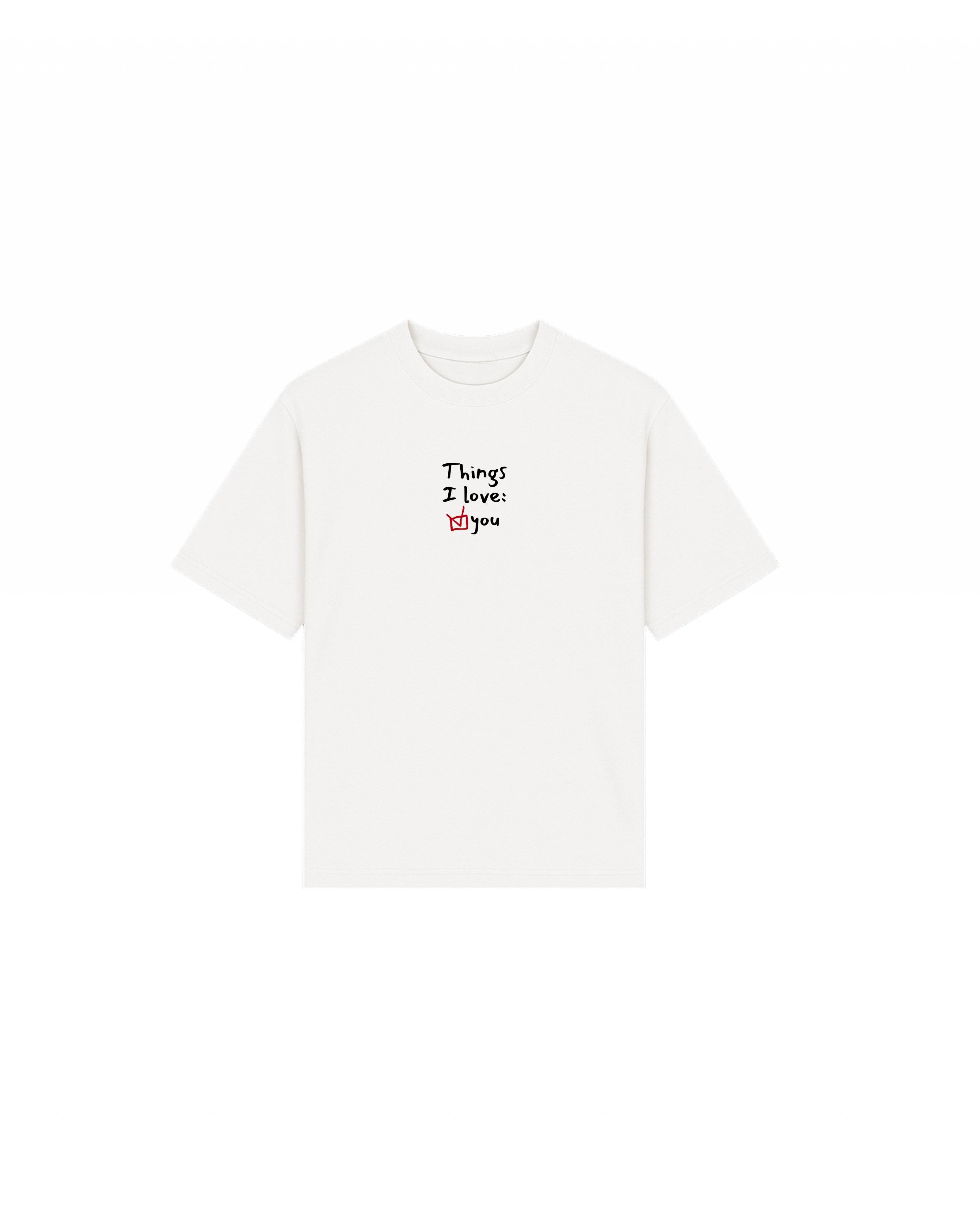 Tricou “Things I Love”